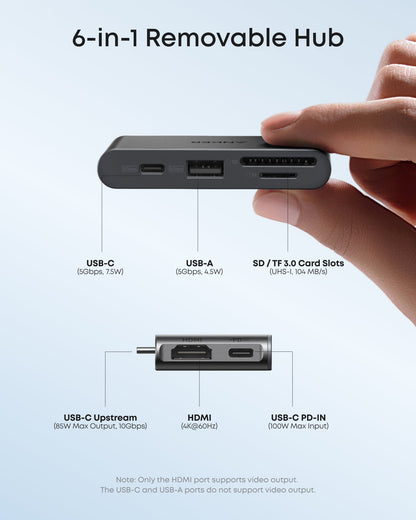 Anker Multifunktionell Hub 13in1, Grå A83C3311