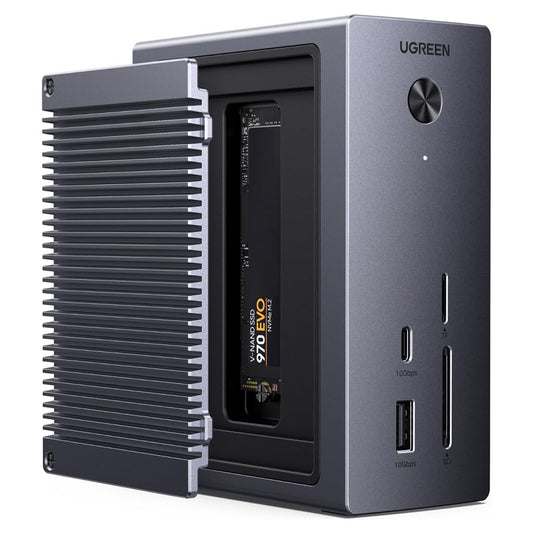 Multifunktionell Hub UGREEN CM923 (55735), 10in1, Grå