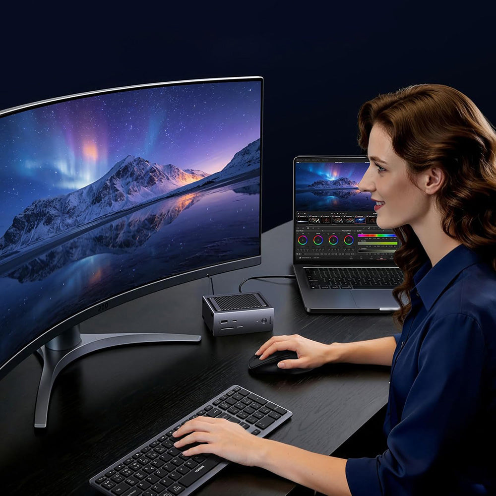 Multifunktionell Hub UGREEN CM923 (55735), 10in1, Grå