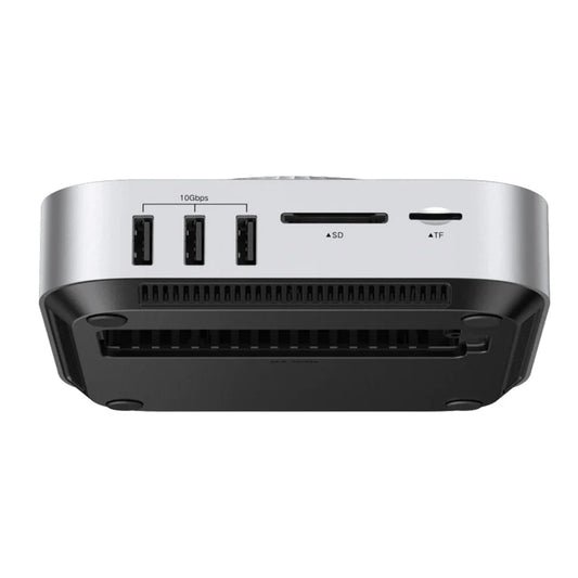 UGREEN Revodok Maxidok multifunktionell hubb (85883EU) för Apple Mac Mini M4 / Mini M4 Pro, 10-i-1, silver