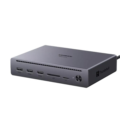 Hub Thunderbolt UGREEN U712, 10in1, Grå