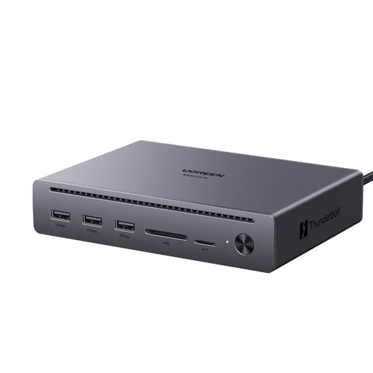 Hub Thunderbolt UGREEN U712, 10in1, Grå