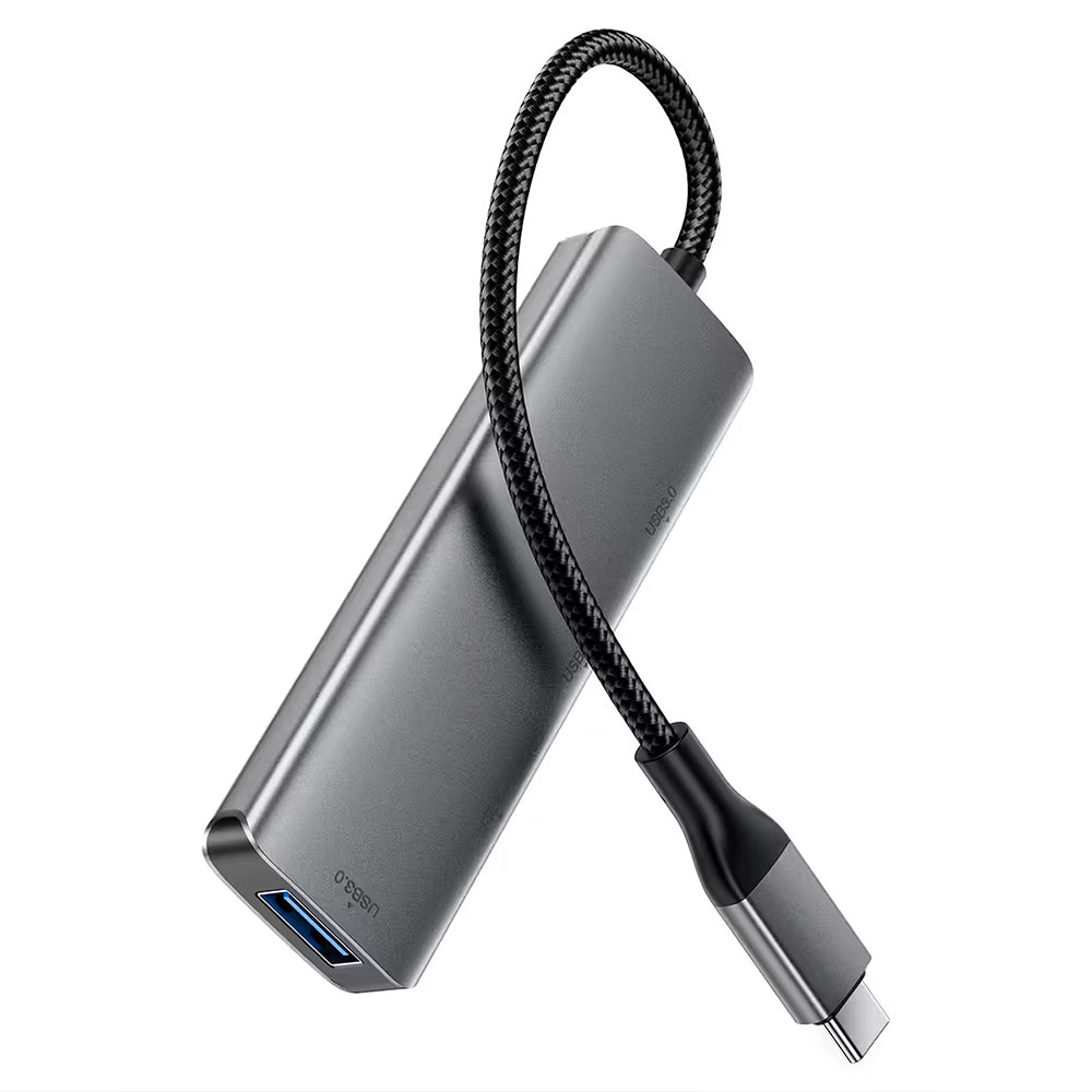Hub USB-C Acefast J15, 4in1, Grå