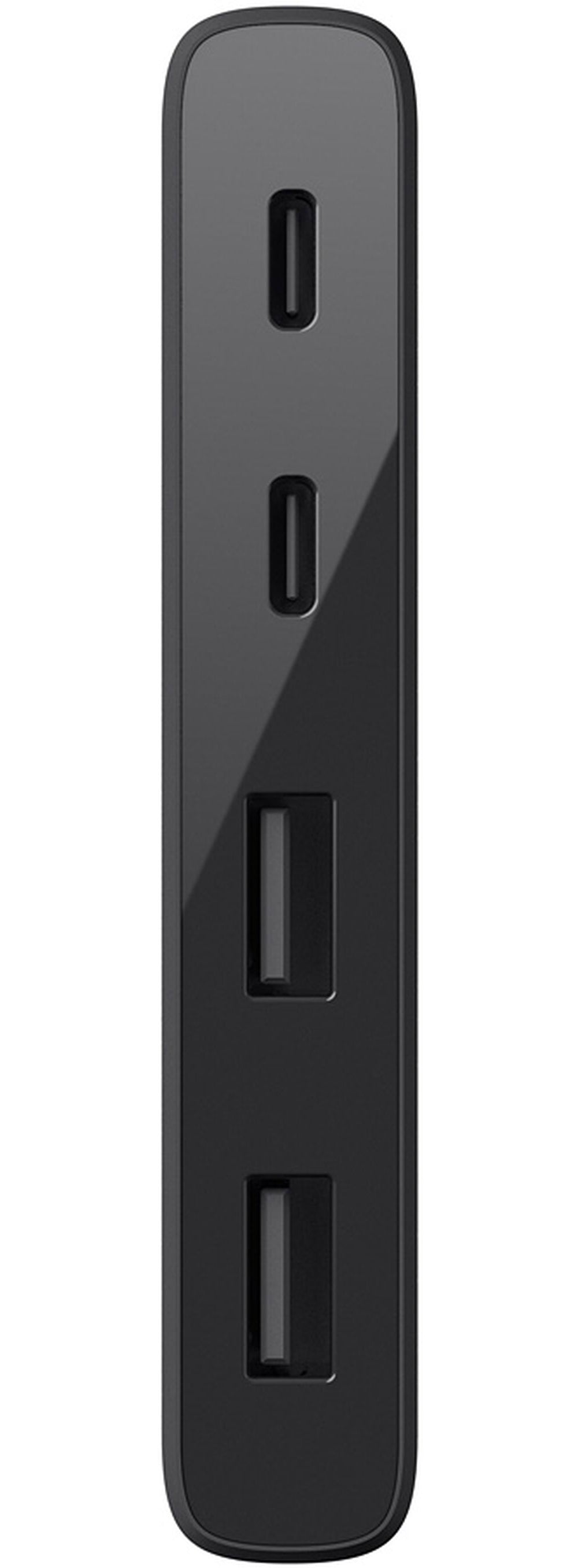 Belkin Mini USB-C-hubb, 2 x USB-A 3.1 - 2 x USB-C, Svart F4U090btBLK