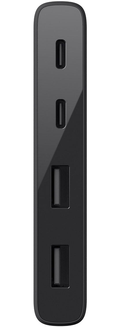 Belkin Mini USB-C-hubb, 2 x USB-A 3.1 - 2 x USB-C, Svart F4U090btBLK