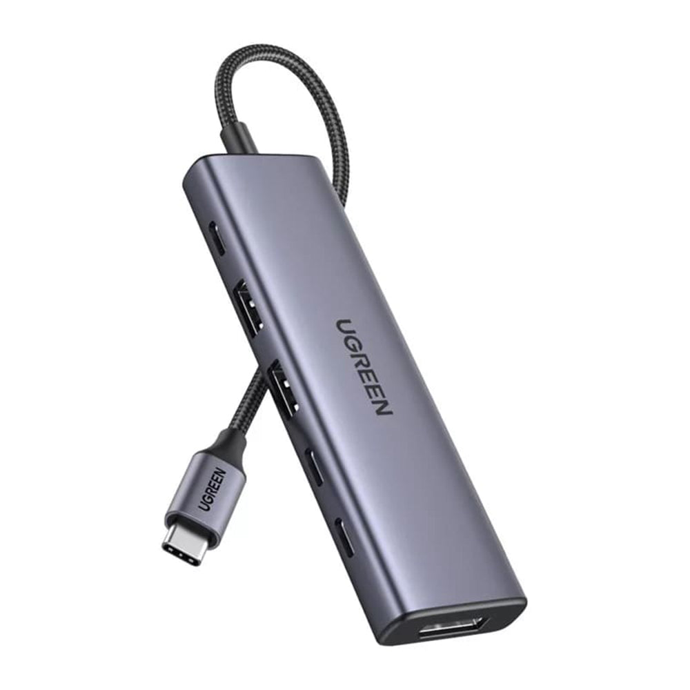 Hub USB-C UGREEN CM511 (75586), 6in1, Grå