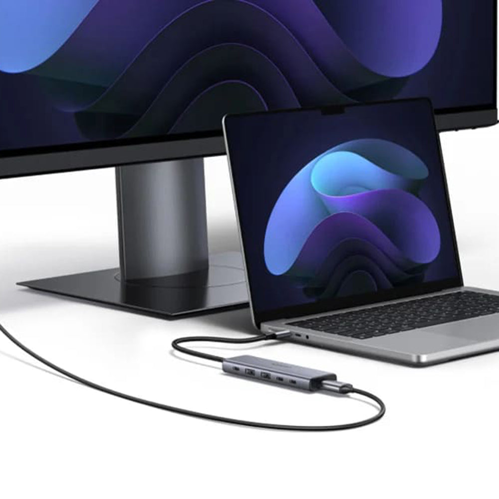 Hub USB-C UGREEN CM511 (75586), 6in1, Grå