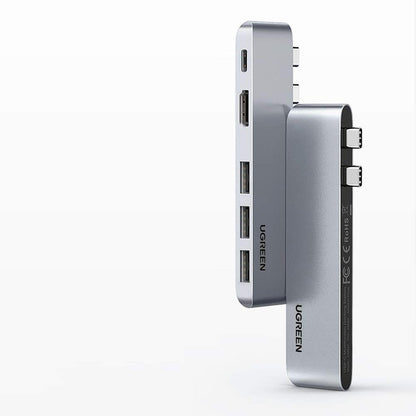UGREEN USB-C-hubb för Apple MacBook Pro / Air-serien, 3 x USB-A 3.0 - 1 x USB-C - 1 x HDMI, Grå
