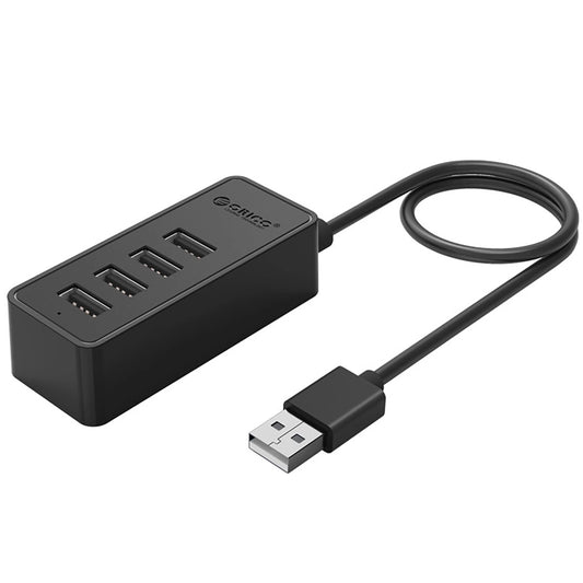 USB-hub Orico W5P-U2-100, 4 x USB-A, 1m, Svart