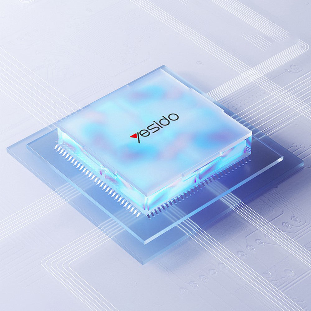 USB-hubb / USB-C Yesido HB19, 4in1, Grå