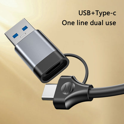 USB / USB-C-hubb Yesido HB20, 5in1, Grå