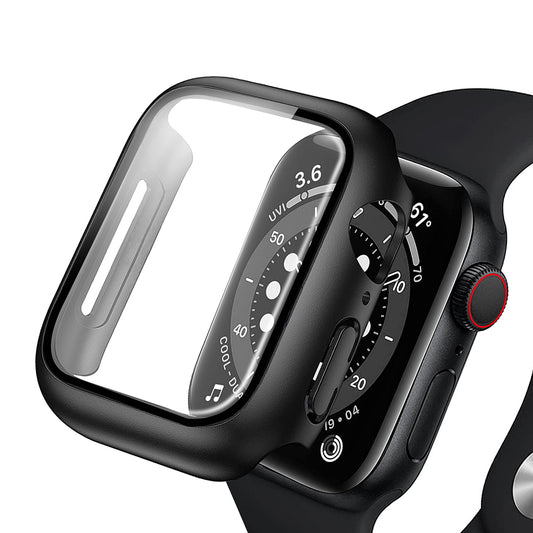 Anank Screen Guard-fodral för Apple Watch Series 7 45mm, Svart