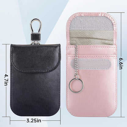 Plånbok med RFID-skydd Techsuit AF2, Rosa