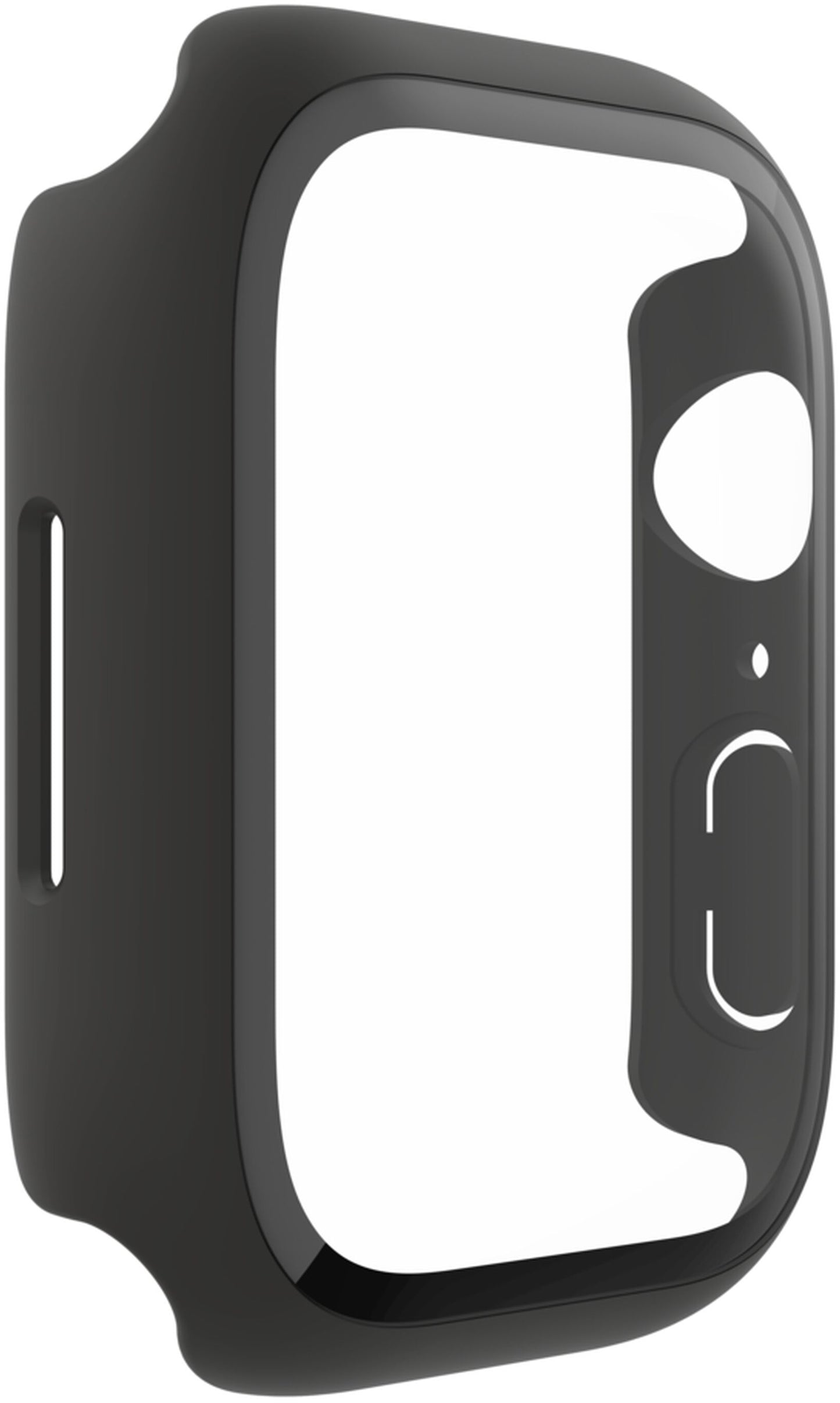 Belkin ScreenForce TemperedCurve-fodral för Apple Watch 44mm / 45mm-serien, svart OVG004zzBK-REV