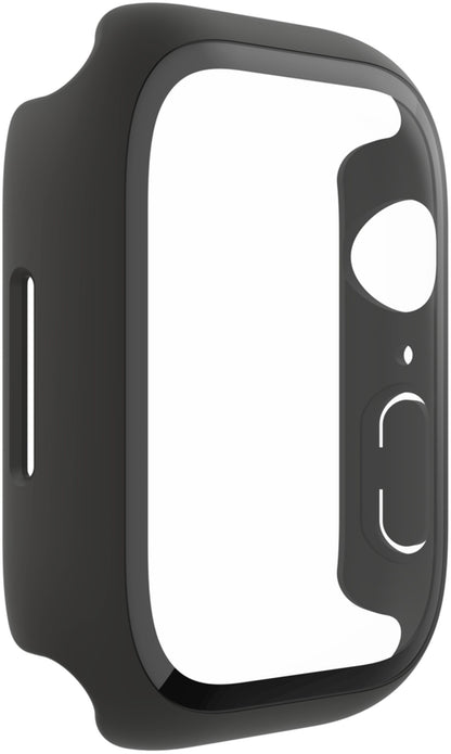 Belkin ScreenForce TemperedCurve-fodral för Apple Watch 44mm / 45mm-serien, svart OVG004zzBK-REV