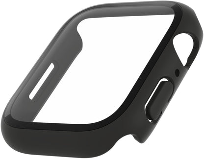 Belkin ScreenForce TemperedCurve-fodral för Apple Watch 44mm / 45mm-serien, svart OVG004zzBK-REV