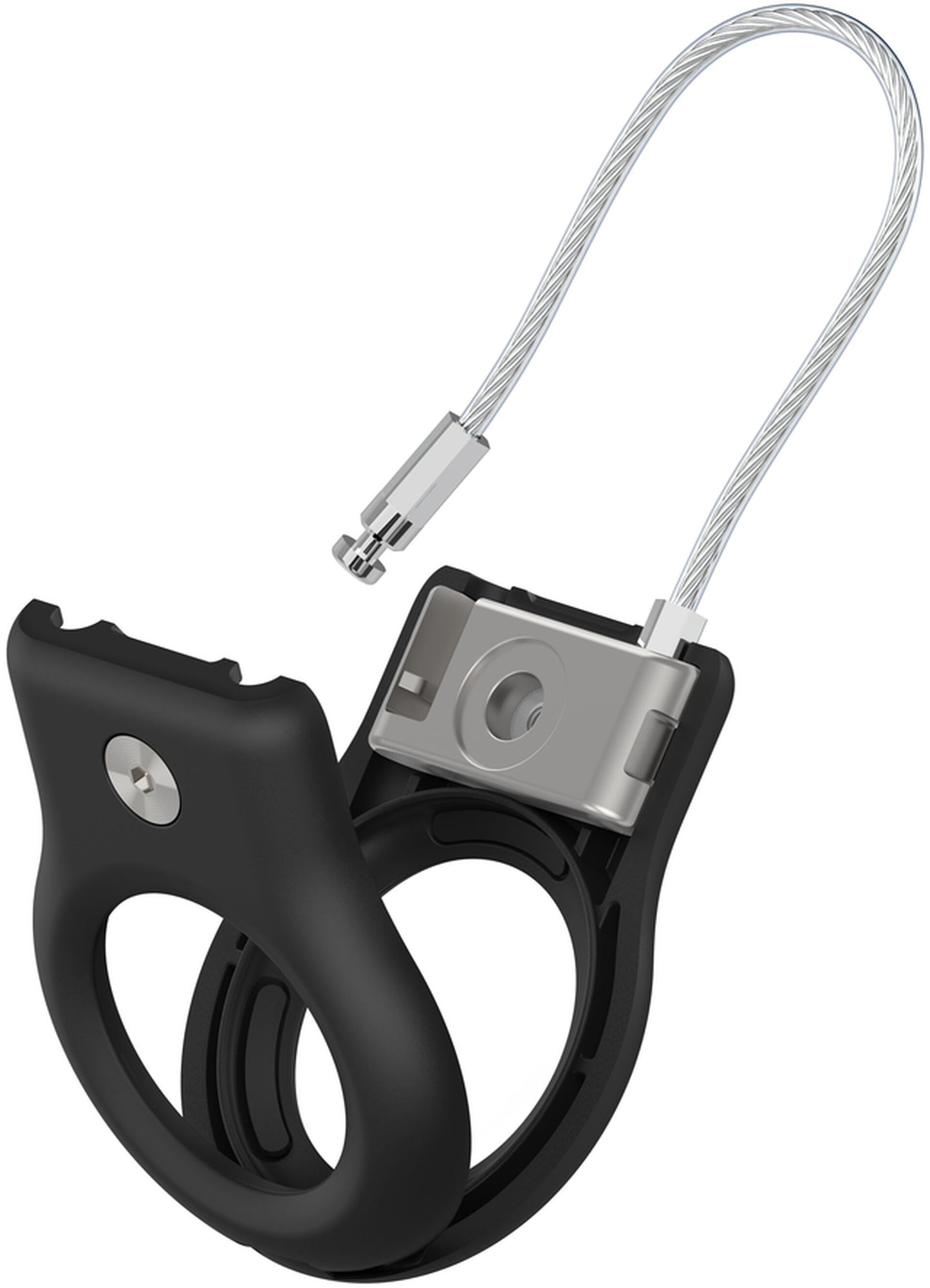Belkin Wire Cable-fodral för Apple AirTag, svart MSC009btBK