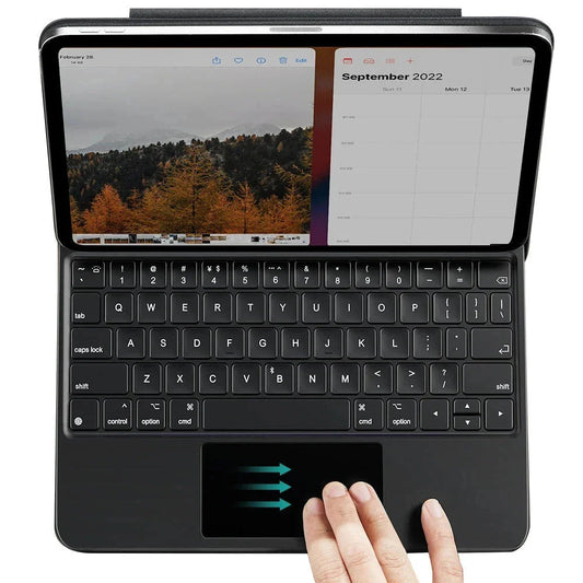 Tangentbordsfodral för Apple iPad (2025) / (2022), ESR, Rebound New, Svart
