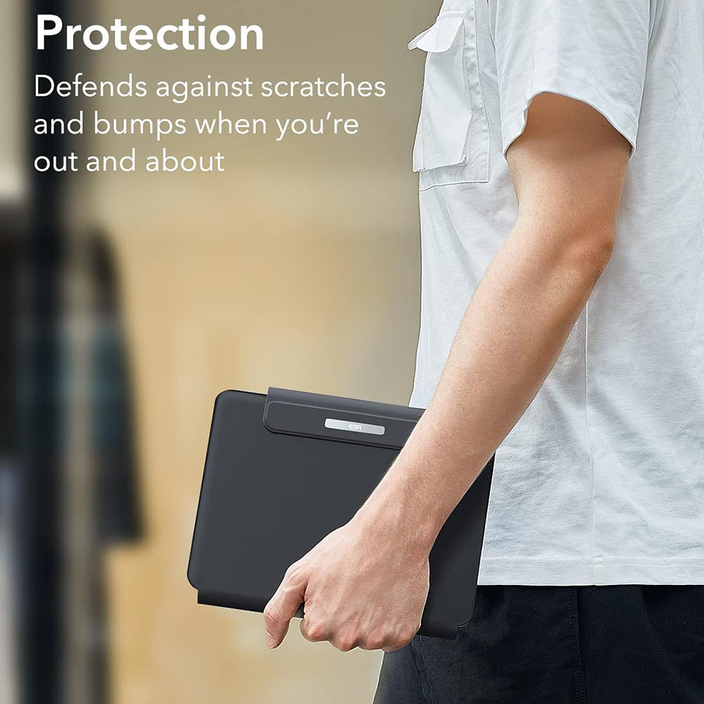 Fodral med Tangentbord för Apple iPad (2025) / (2022), ESR, Rebound, Svart