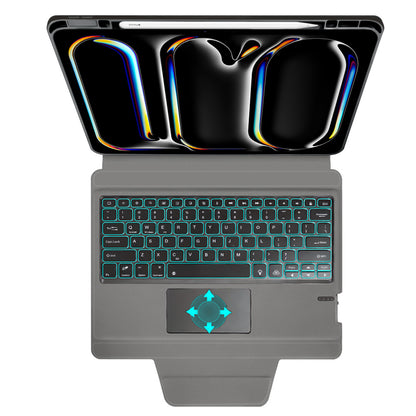 Tangentbordsfodral för Apple iPad Pro 13 (2024), Techsuit, KeyTab Pro, Svart