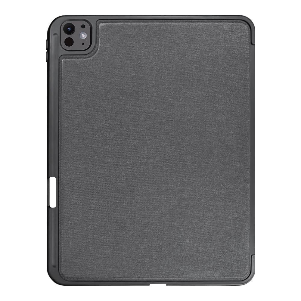 Tangentbordsfodral för Apple iPad Pro 13 (2024), Techsuit, KeyTab Pro, Svart