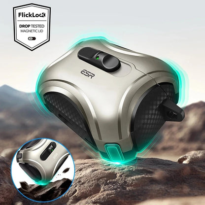 ESR Cyber FlickLock fodral för Apple AirPods Pro 3, Grå