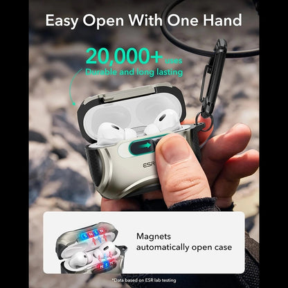 ESR Cyber FlickLock fodral för Apple AirPods Pro 3, Grå