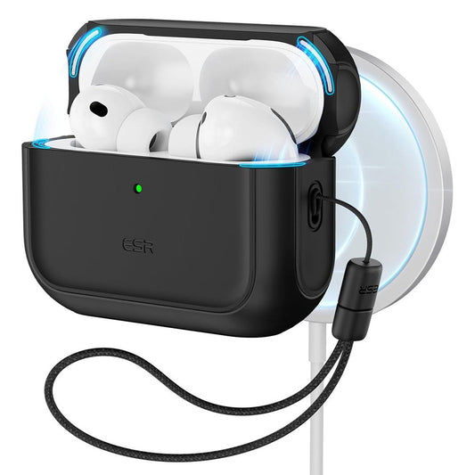 ESR Orbit Hybrid-fodral för Apple AirPods Pro 3, svart