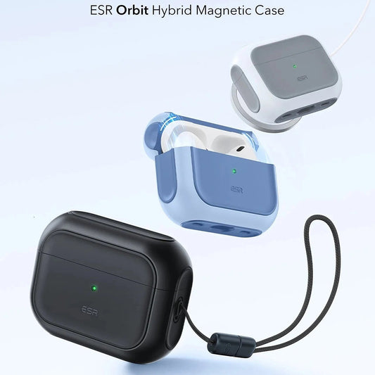 ESR Orbit Hybrid-fodral för Apple AirPods Pro 3, svart