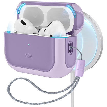 ESR Orbit Hybrid fodral för Apple AirPods Pro Series, Lila