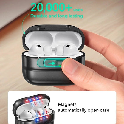 ESR Pulse Magnetic FlickLock fodral för Apple AirPods Pro 3, Grå