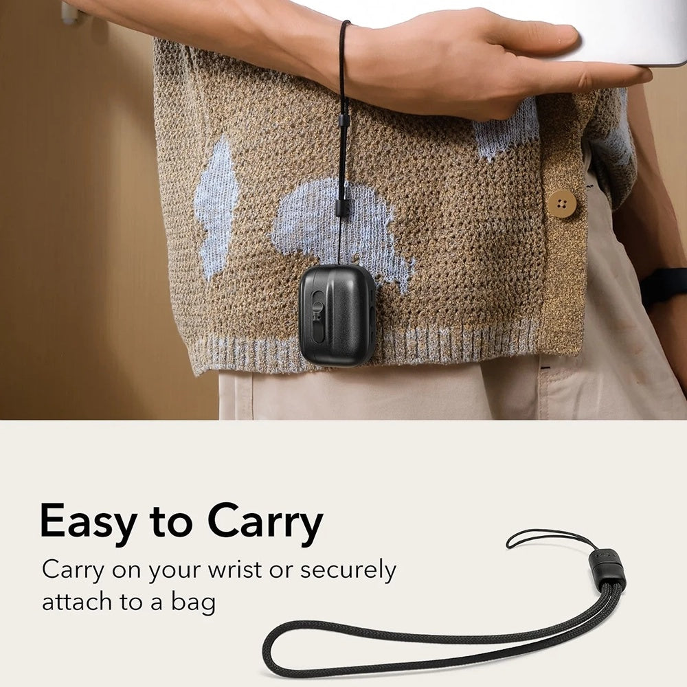 ESR Pulse Magnetic FlickLock fodral för Apple AirPods Pro 3, Grå