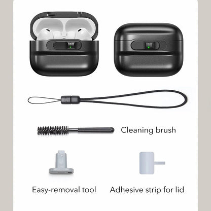 ESR Pulse Magnetic FlickLock fodral för Apple AirPods Pro 3, Svart