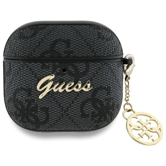 Guess 4G Charm fodral för Apple AirPods 4, Svart