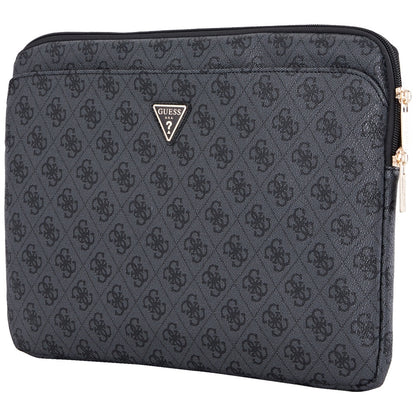 Guess 4G Triangle Logo fodral för 14-tums laptop, Svart