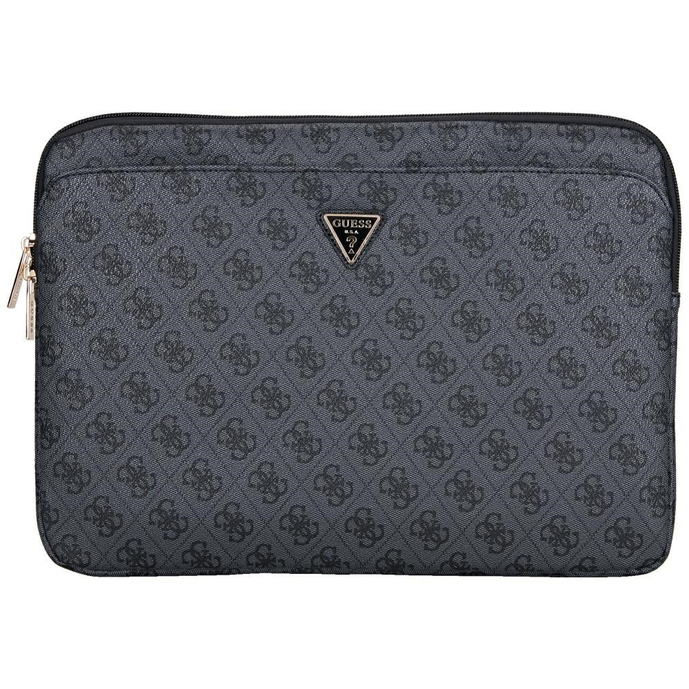 Guess 4G Triangle Logo fodral för 14-tums laptop, Svart