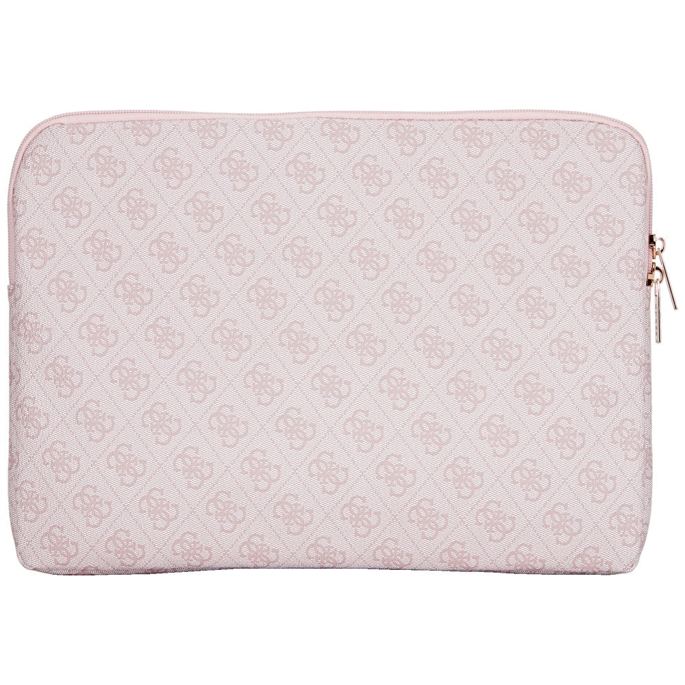 Guess 4G Triangle Logo fodral för 14-tums laptop, Rosa