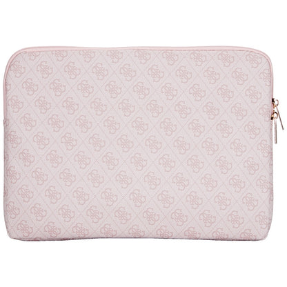 Guess 4G Triangle Logo fodral för 14-tums laptop, Rosa