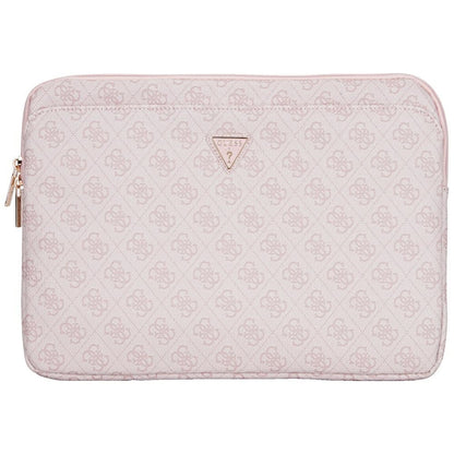 Guess 4G Triangle Logo fodral för 14-tums laptop, Rosa