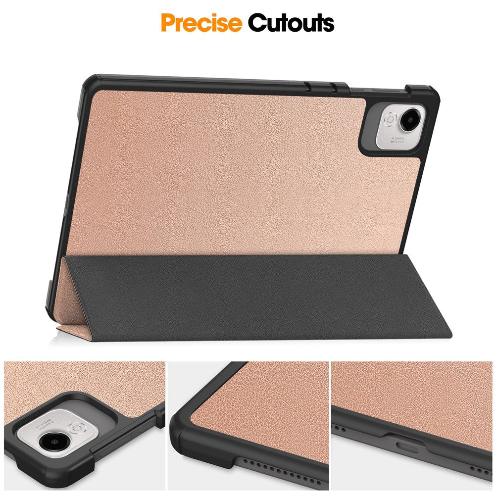 Fodral för Honor Pad X9a / X9 / X8 Pro, Techsuit, FoldPro, Roséguld