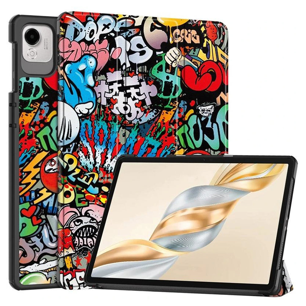 Fodral för Honor Pad X9a / X9 / X8 Pro, Techsuit, FoldPro Urban Vibe, Flerfärgad