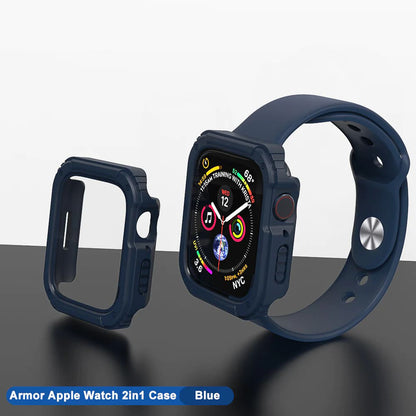 Lito Armor 360-fodral för Apple Watch 38mm Series, Blå