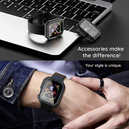 Lito Armor 360-fodral för Apple Watch 38mm Series, Blå