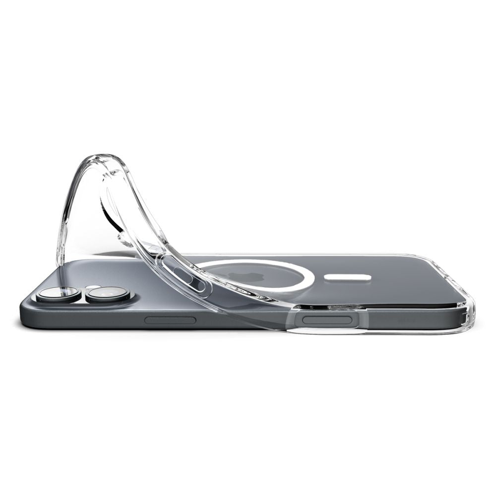 MagSafe-fodral för Apple iPhone 16 Plus, Spigen, Liquid Crystal, Transparent ACS08388