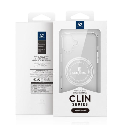 MagSafe Case for Apple iPhone 16 Plus, DUX DUCIS, Clin, Transparent