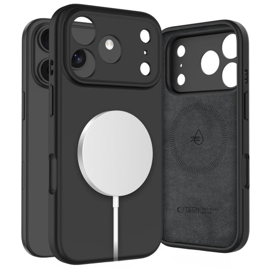 MagSafe Case for Apple iPhone 17 Pro, Tech-Protect, Silicone, Black