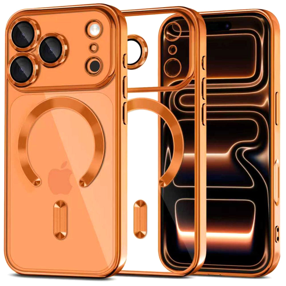 MagSafe-skal för Apple iPhone 17 Pro Max, Tech-Protect, Magflex, Orange