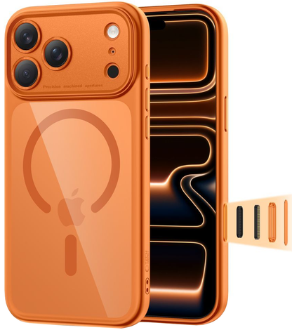 MagSafe-skal för Apple iPhone 17 Pro, Tech-Protect, MagPeak, Orange