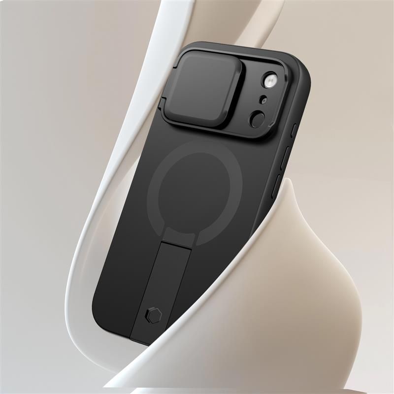 MagSafe-skal för Apple iPhone 17 Pro, Tech-Protect, Kevlar Aura, Svart