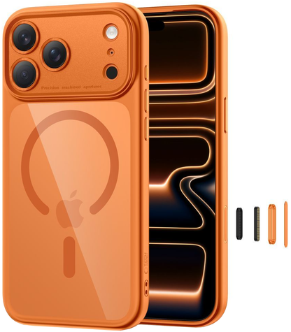 MagSafe-skal för Apple iPhone 17 Pro, Tech-Protect, MagPeak, Orange